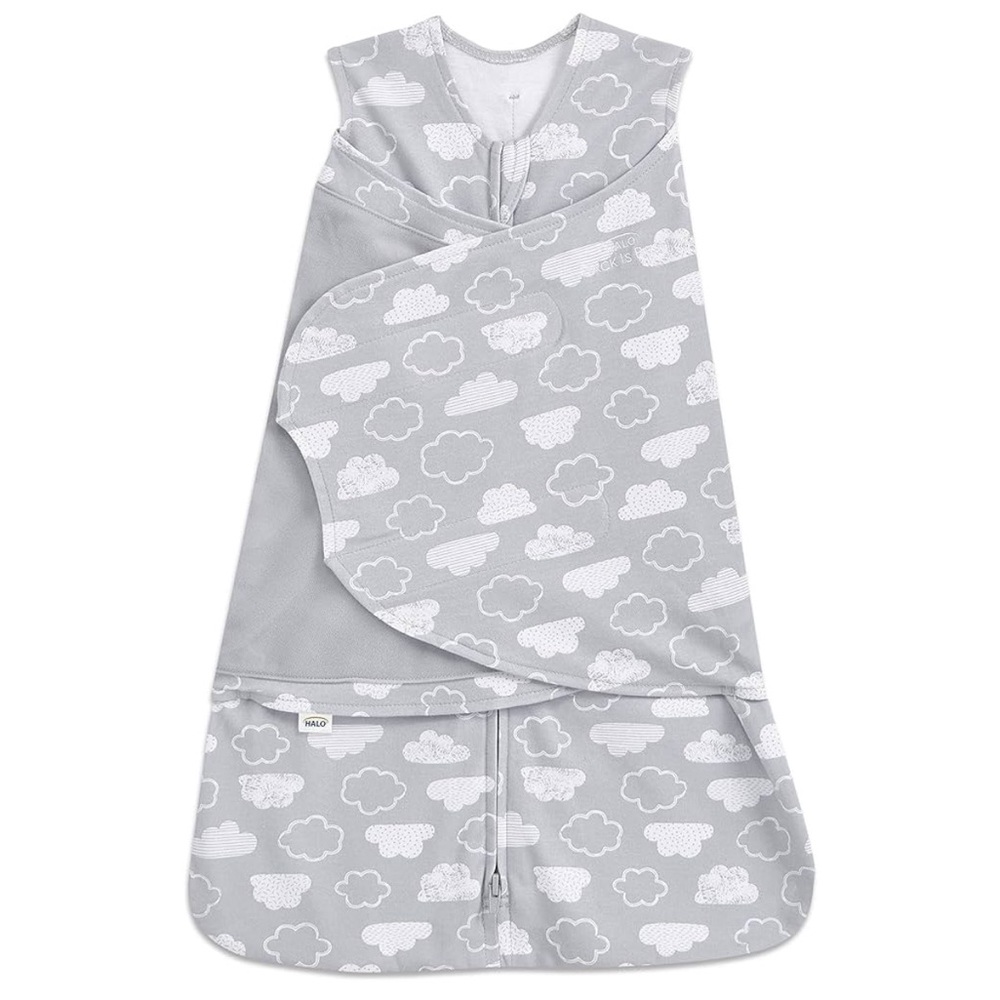 Halo Gray Cloud Swaddle Sleep Sack